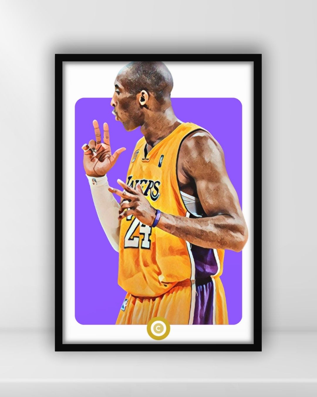 Kobe Bryant Poster - Black Mamba - Premium from CATENACCIO - Just €14.50! Shop now at CatenaccioDesigns