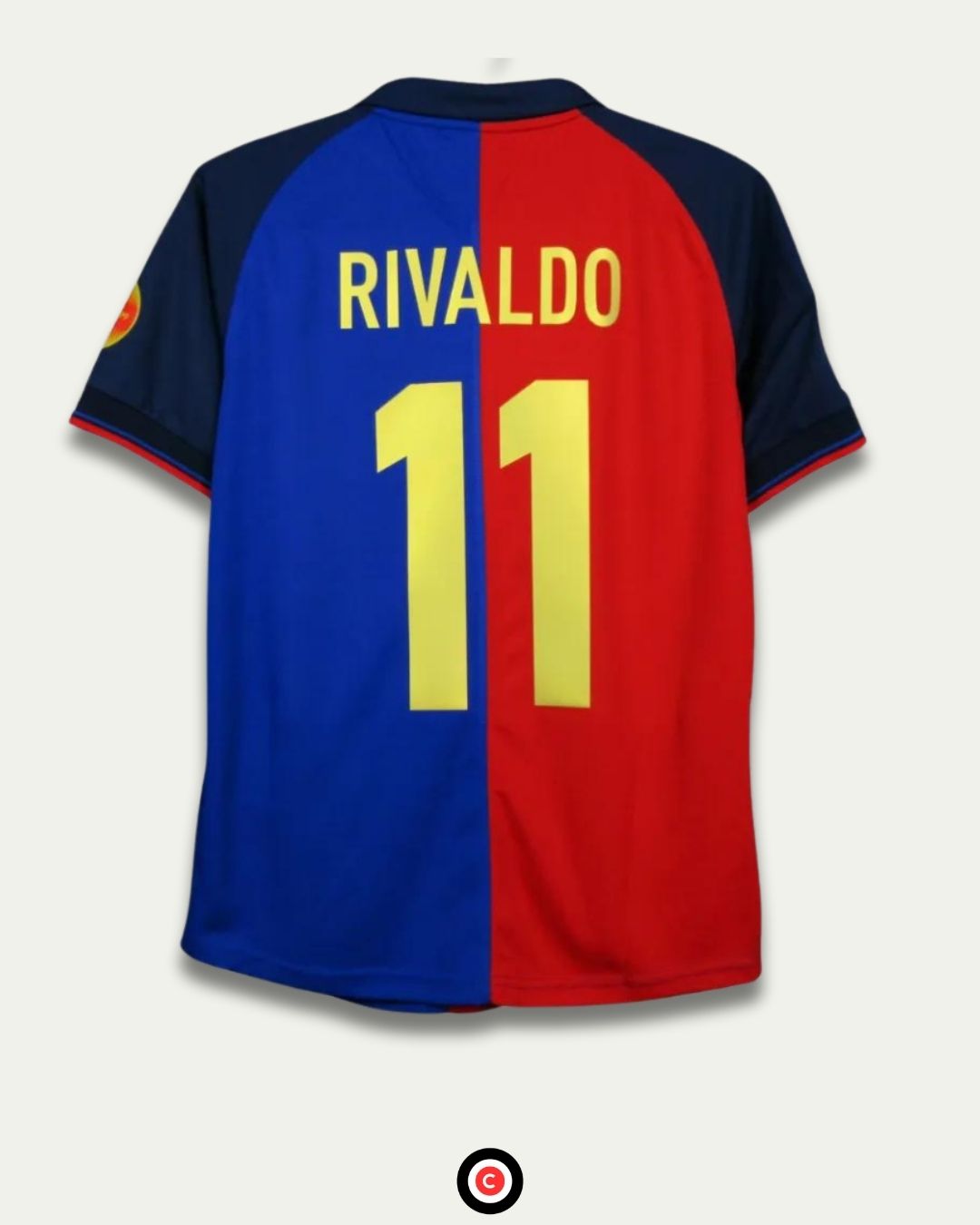 FC Barcelona 1999/2000 Home Kit - Premium from CatenaccioDesigns - Just €60.99! Shop now at CatenaccioDesigns
