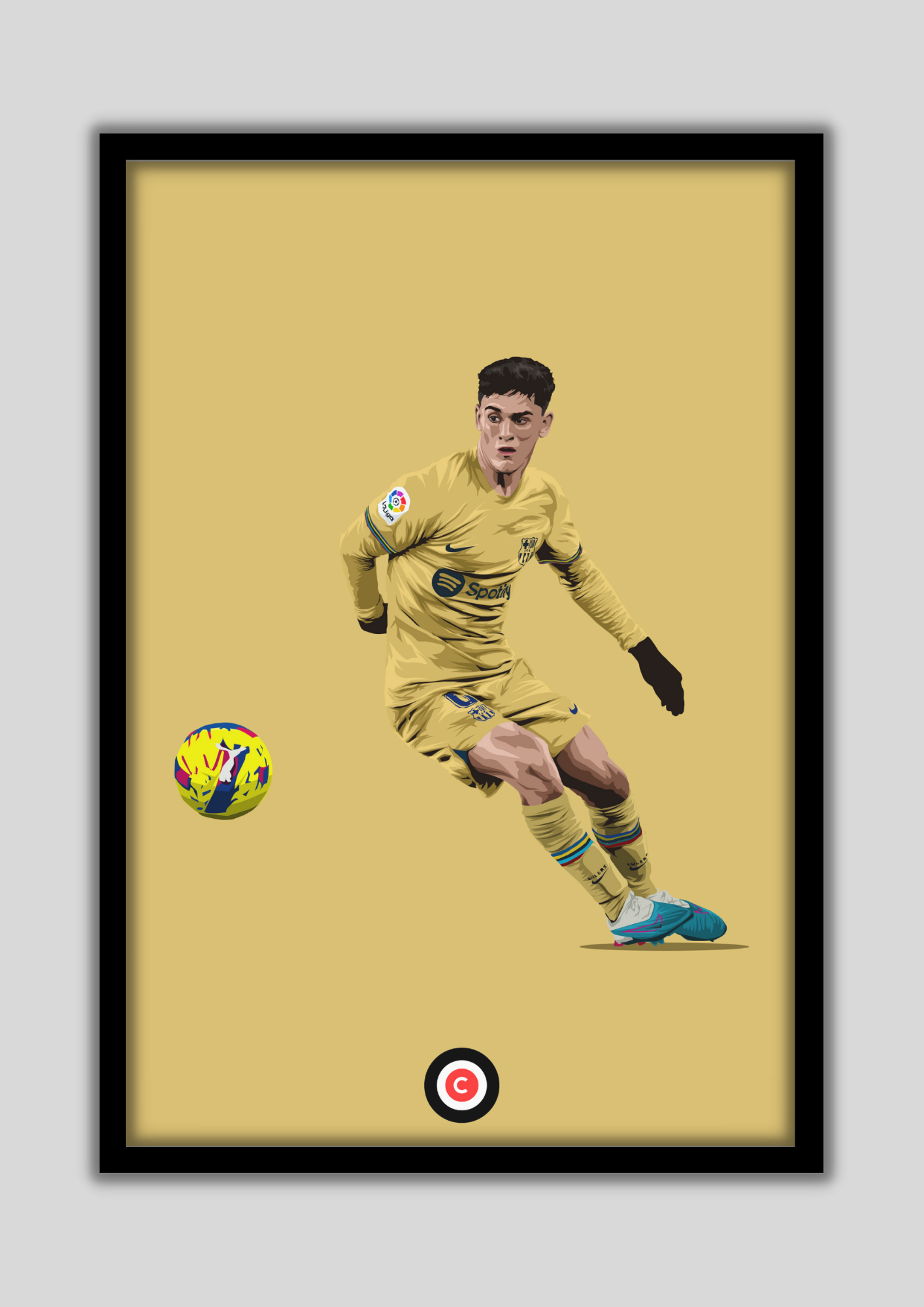 Gavi "Golden Boy"- FC Barcelona - Premium from CatenaccioDesigns - Just €14.50! Shop now at CatenaccioDesigns