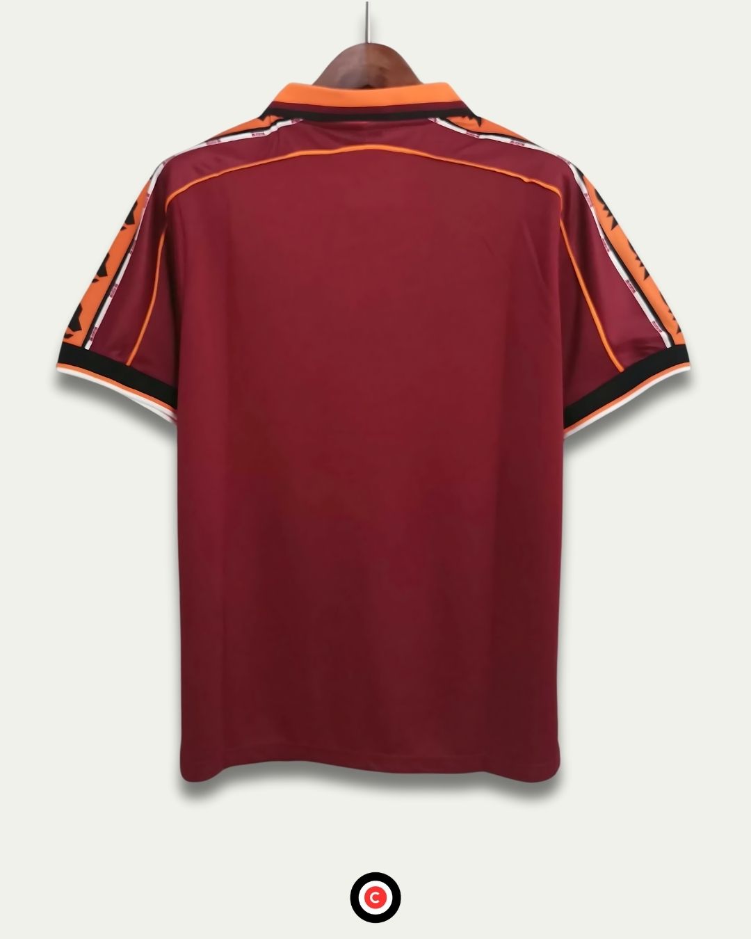 AC Roma 98/99 (Home Kit) - Premium Sports collectibles from CatenaccioDesigns - Just €60.99! Shop now at CatenaccioDesigns