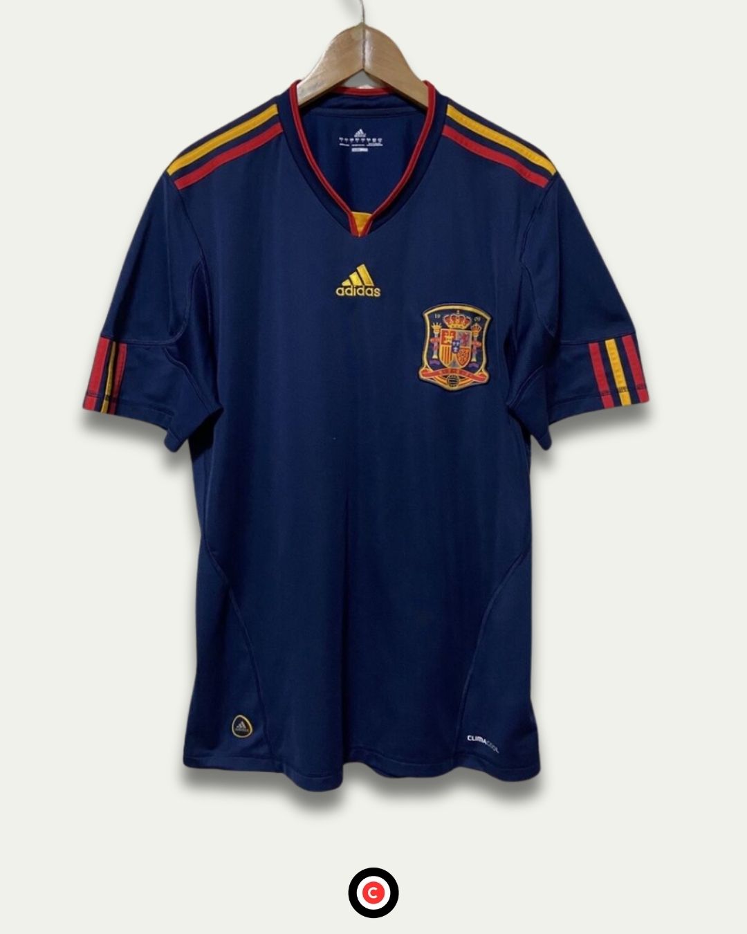 Spain 2010 World Cup Kit (Away Kit) - Premium from CatenaccioDesigns - Just €60.99! Shop now at CatenaccioDesigns