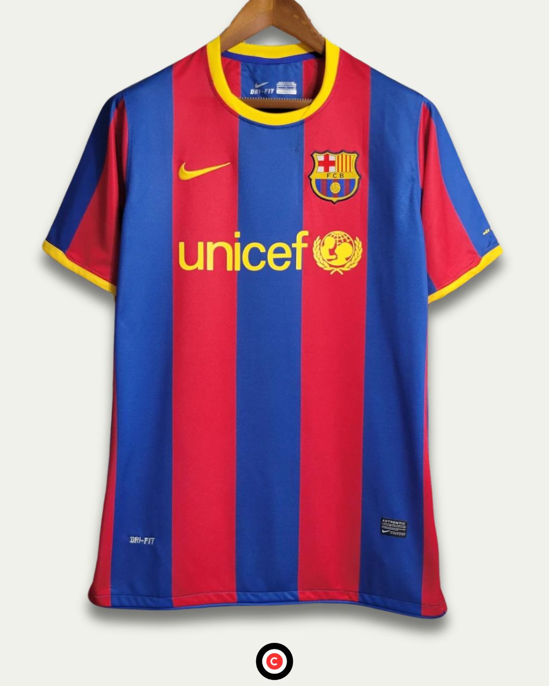 FC Barcelona 10/11 (Home Kit) - Premium from CatenaccioDesigns - Just €60.99! Shop now at CatenaccioDesigns