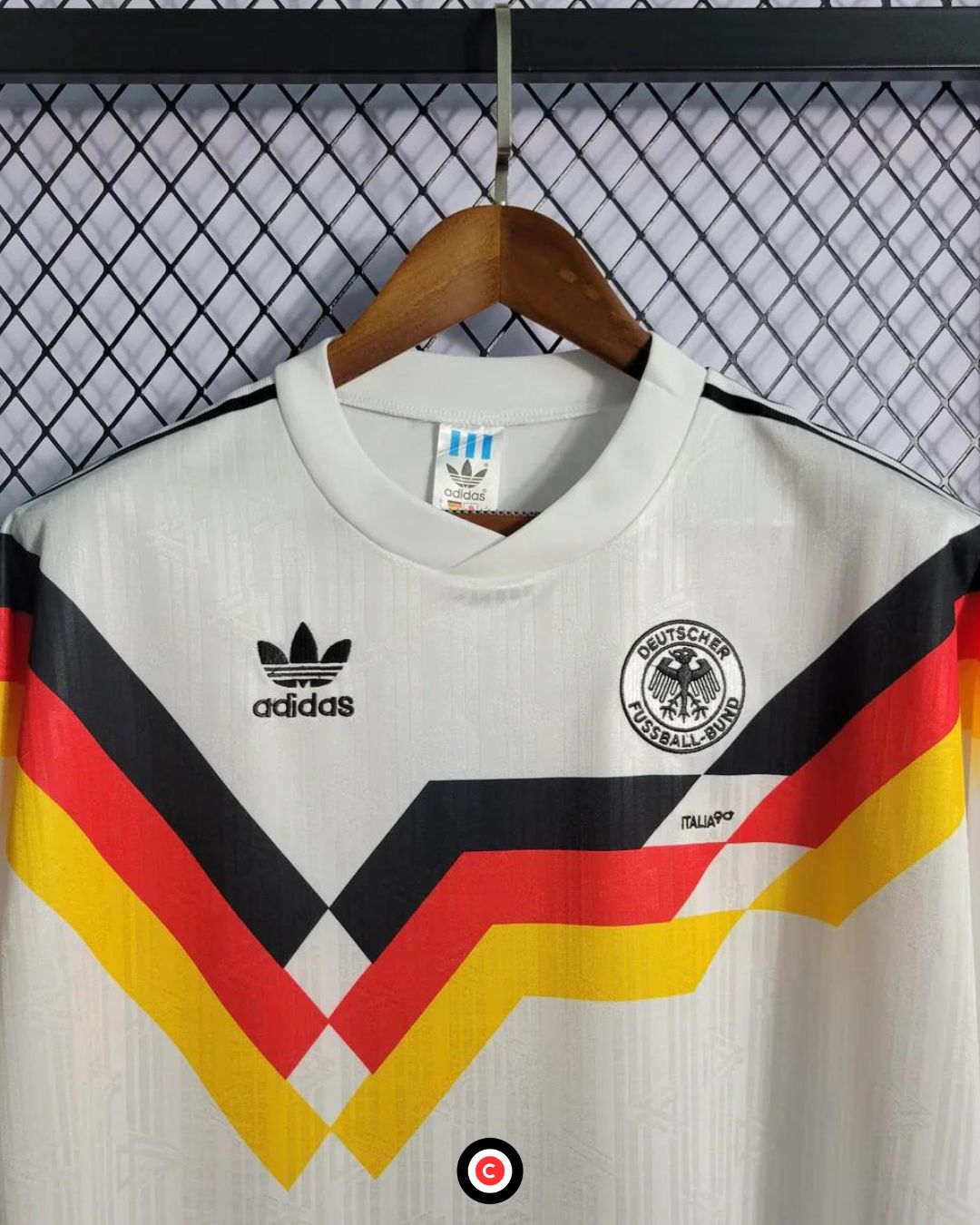 Germany 1990 World Cup Home Kit - Premium from CatenaccioDesigns - Just €60.99! Shop now at CatenaccioDesigns