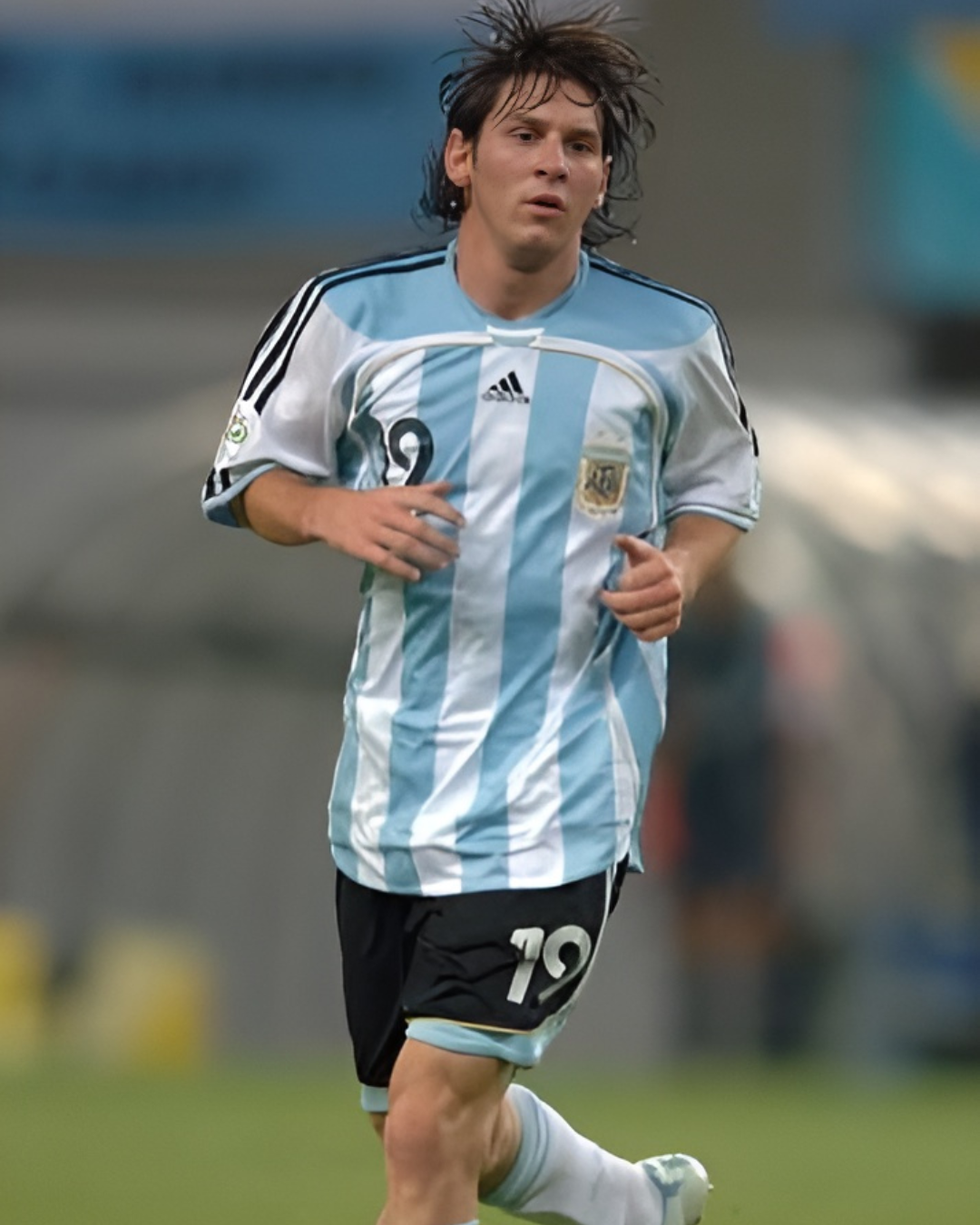 Argentina 2006 World Cup Kit (Home Kit) - Premium from CatenaccioDesigns - Just €60.99! Shop now at CatenaccioDesigns