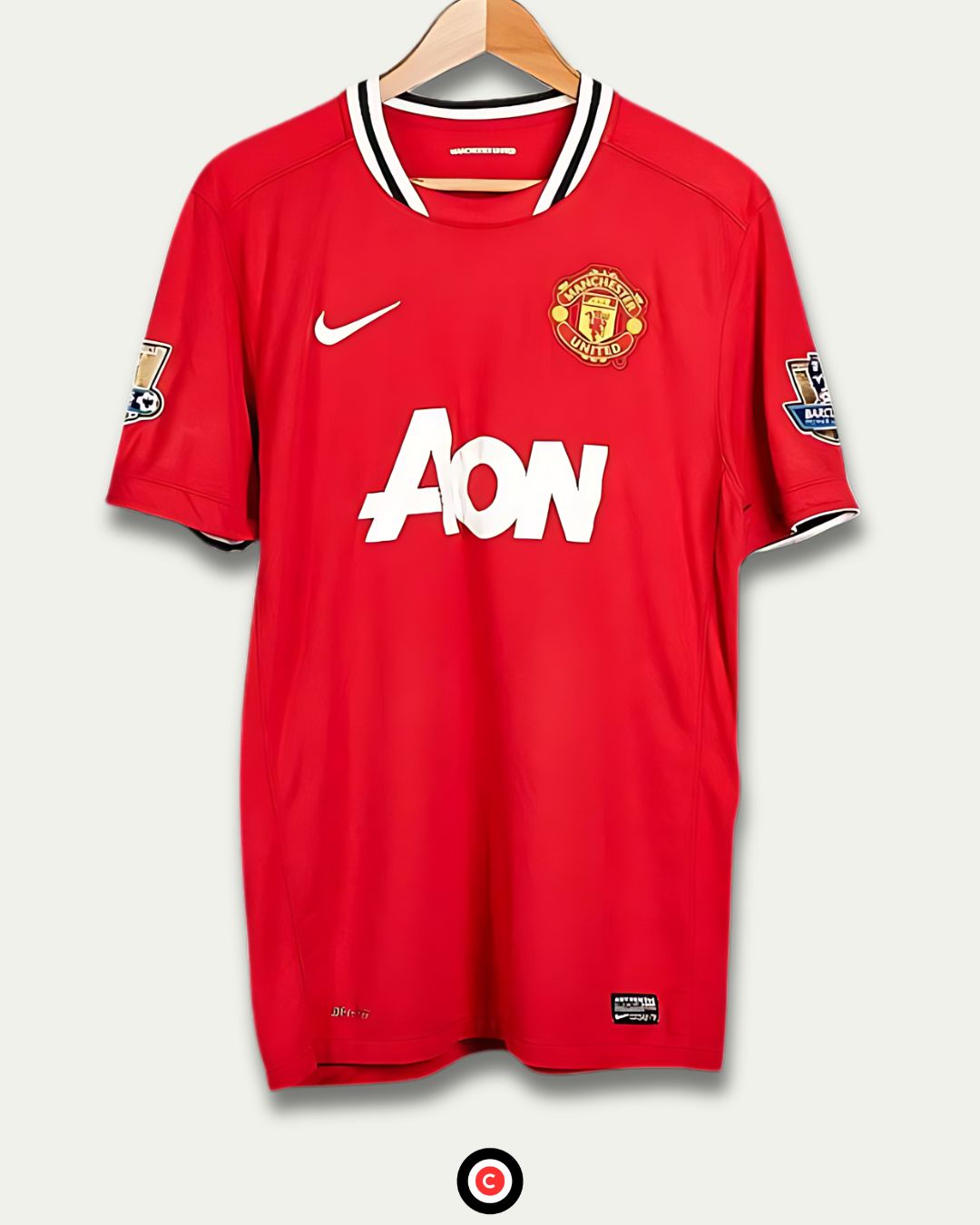 Manchester United 11/12 (Home Kit) - Premium from CatenaccioDesigns - Just €60.99! Shop now at CatenaccioDesigns