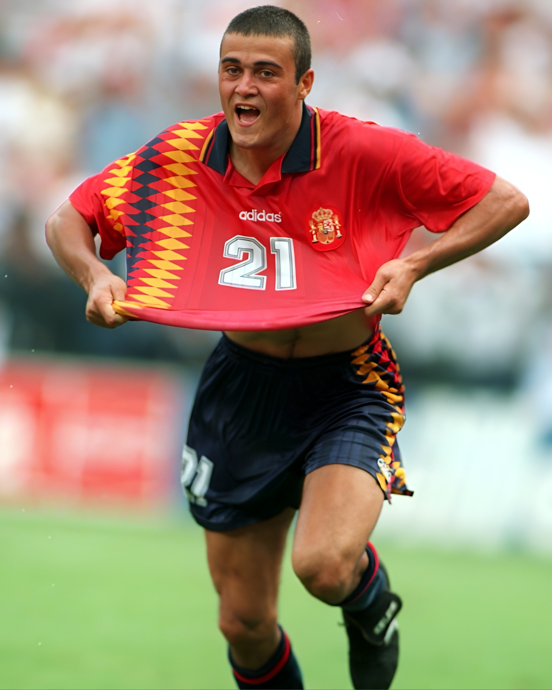 Spain 1994 Retro Home Kit - Premium from CatenaccioDesigns - Just €60.99! Shop now at CatenaccioDesigns