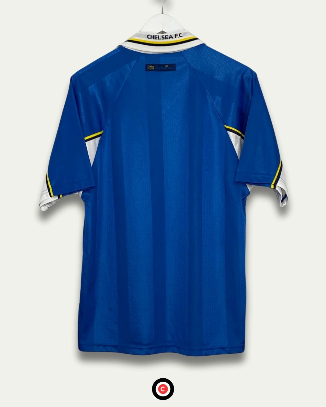 Chelsea 98/99 Retro Home Kit - Premium from CatenaccioDesigns - Just €60.99! Shop now at CatenaccioDesigns