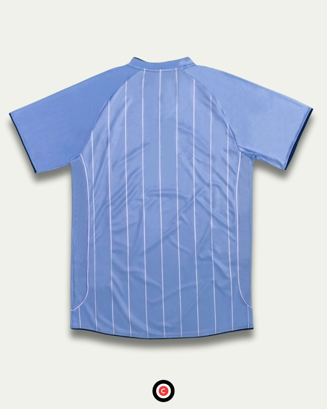 Manchester City 07/08 Retro Home Kit - Premium from CatenaccioDesigns - Just €60.99! Shop now at CatenaccioDesigns