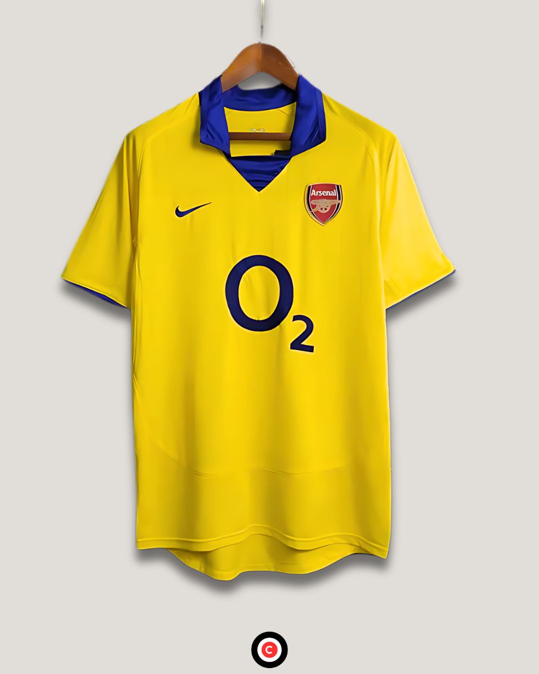 Arsenal 03/04 Retro Away Kit - Premium from CatenaccioDesigns - Just €40! Shop now at CatenaccioDesigns