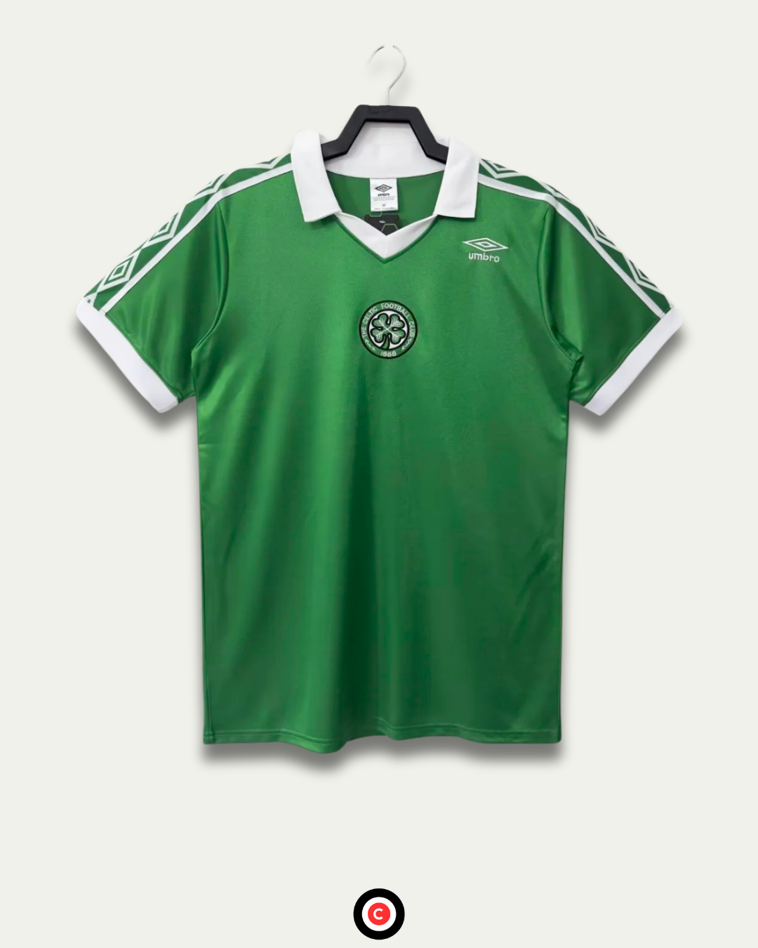 Celtic 1980 Home Kit - Premium from CATENACCIO - Just €60.99! Shop now at CatenaccioDesigns