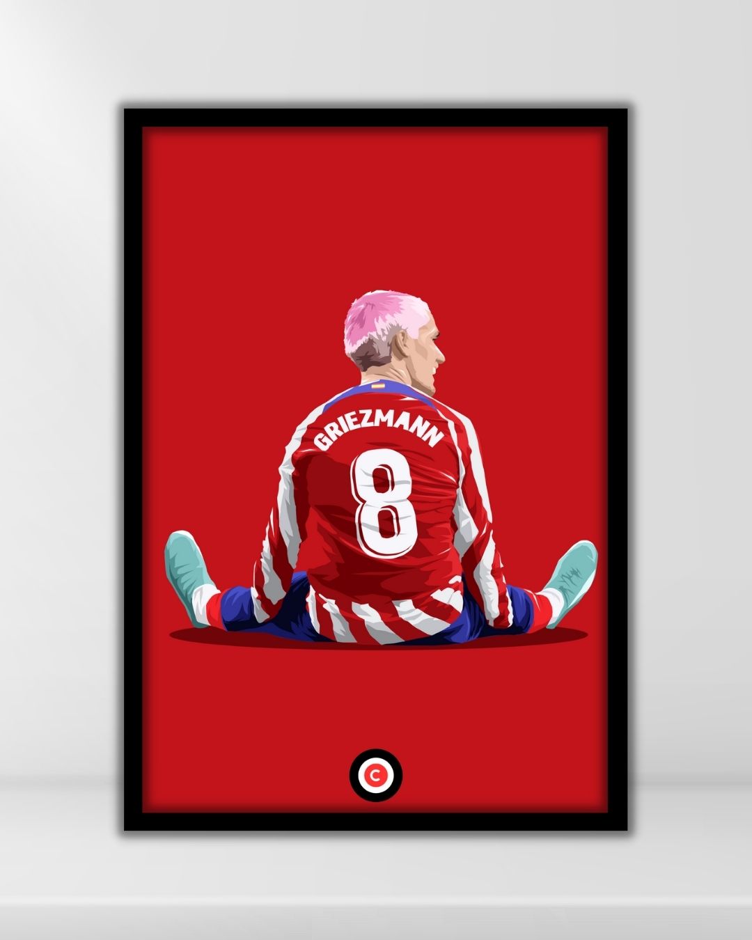 Antoine Griezmann "Main man"- Atletico Madrid - Premium from CatenaccioDesigns - Just €14.50! Shop now at CatenaccioDesigns