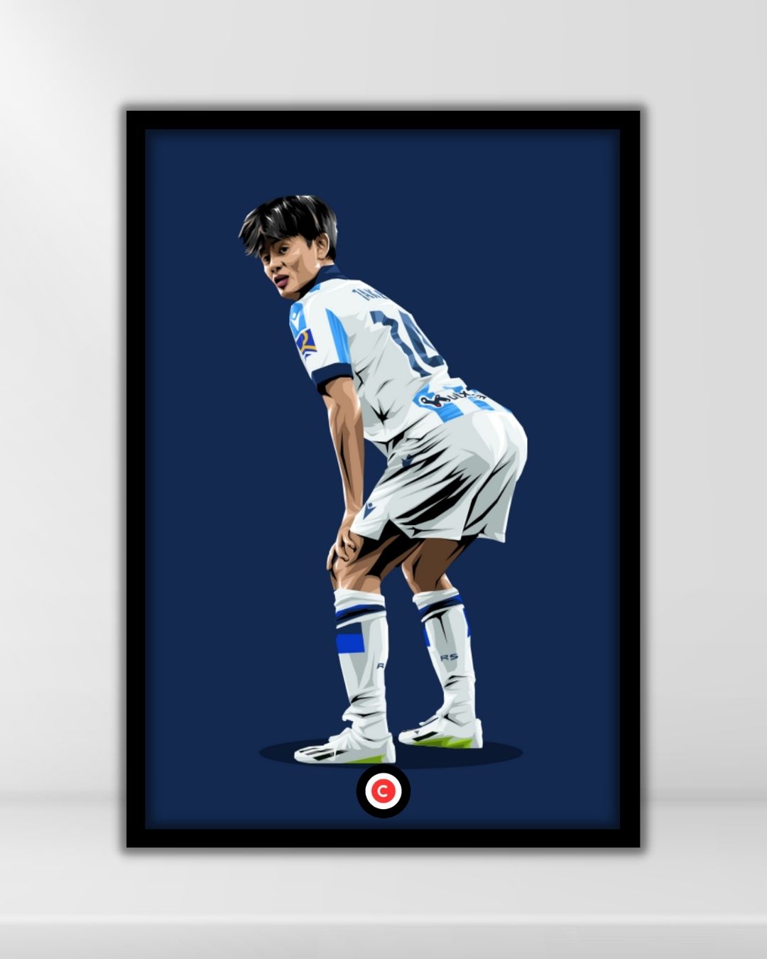 Kubo "Twerk" Celebration- Real Sociedad - Premium from CatenaccioDesigns - Just €14.50! Shop now at CatenaccioDesigns