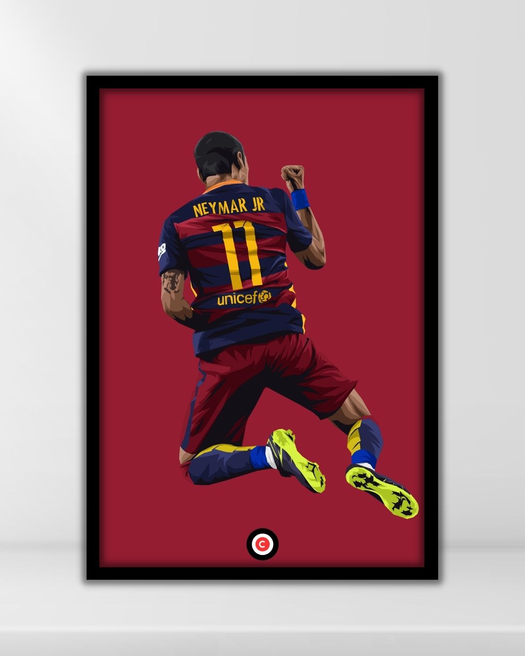 Neymar in Barcelona- FC Barcelona - Premium from CatenaccioDesigns - Just €14.50! Shop now at CatenaccioDesigns