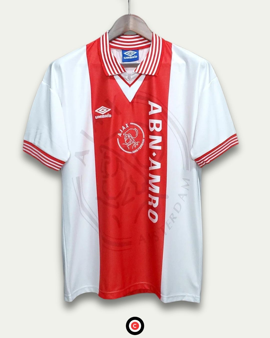 Ajax 1995/96 (Home Kit) - Premium from CatenaccioDesigns - Just €60.99! Shop now at CatenaccioDesigns