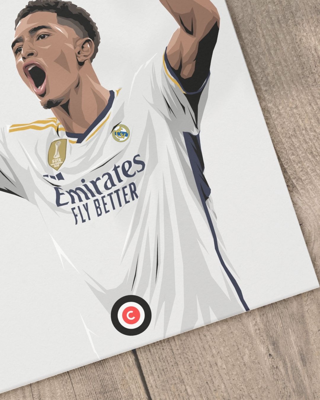Jude Bellingham Celebration- Real Madrid - Premium from CatenaccioDesigns - Just €14.50! Shop now at CatenaccioDesigns