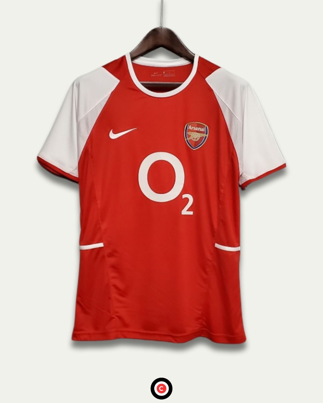 Arsenal 03/04 Retro Home Kit - Premium from CatenaccioDesigns - Just €60.99! Shop now at CatenaccioDesigns