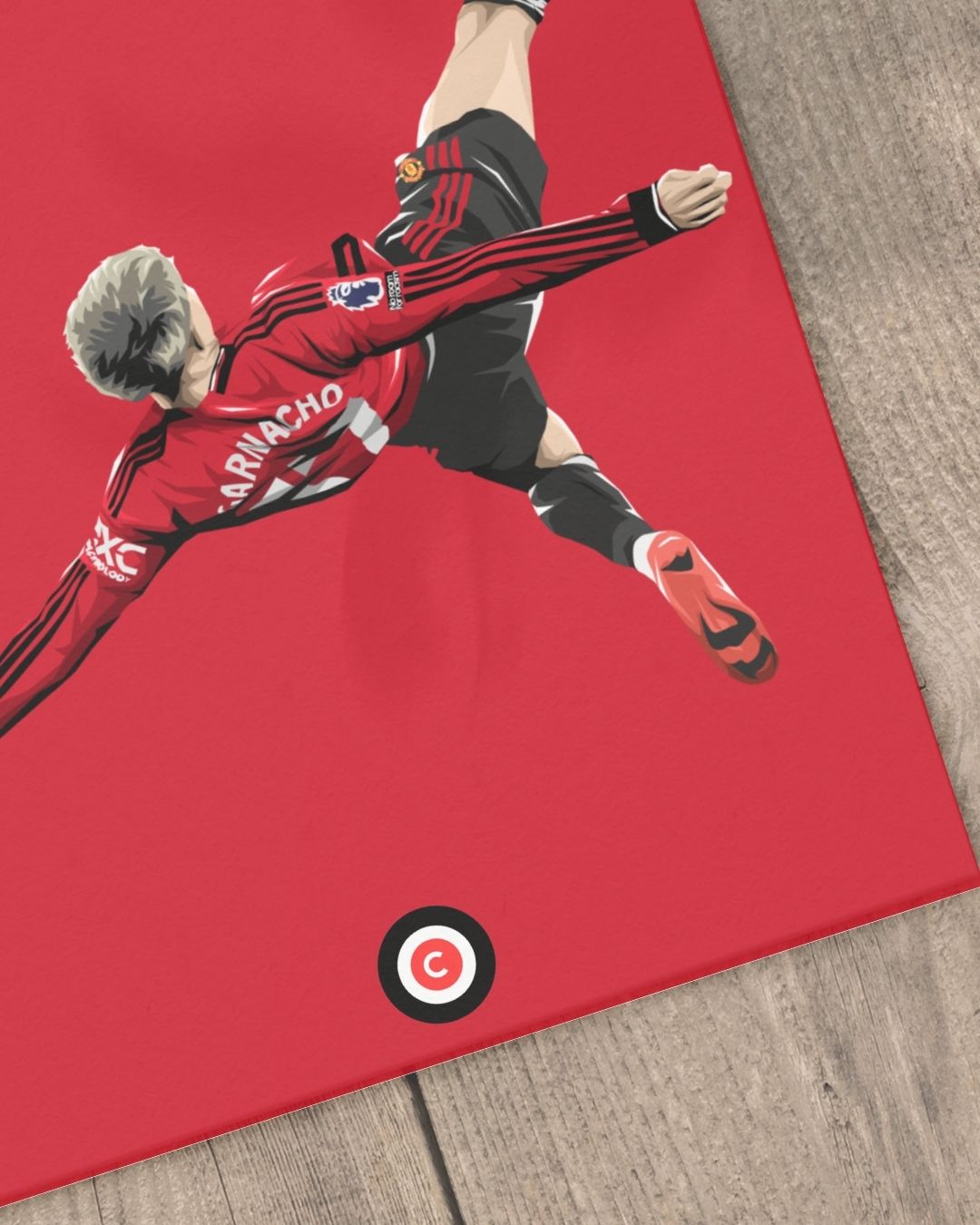 Garnacho Puskas Award Goal- Manchester United - Premium from CatenaccioDesigns - Just €14.50! Shop now at CatenaccioDesigns