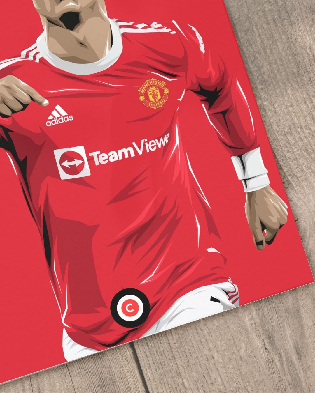 Cristiano Ronaldo "I am here" Celebration- Manchester United - Premium from CatenaccioDesigns - Just €14.50! Shop now at CatenaccioDesigns