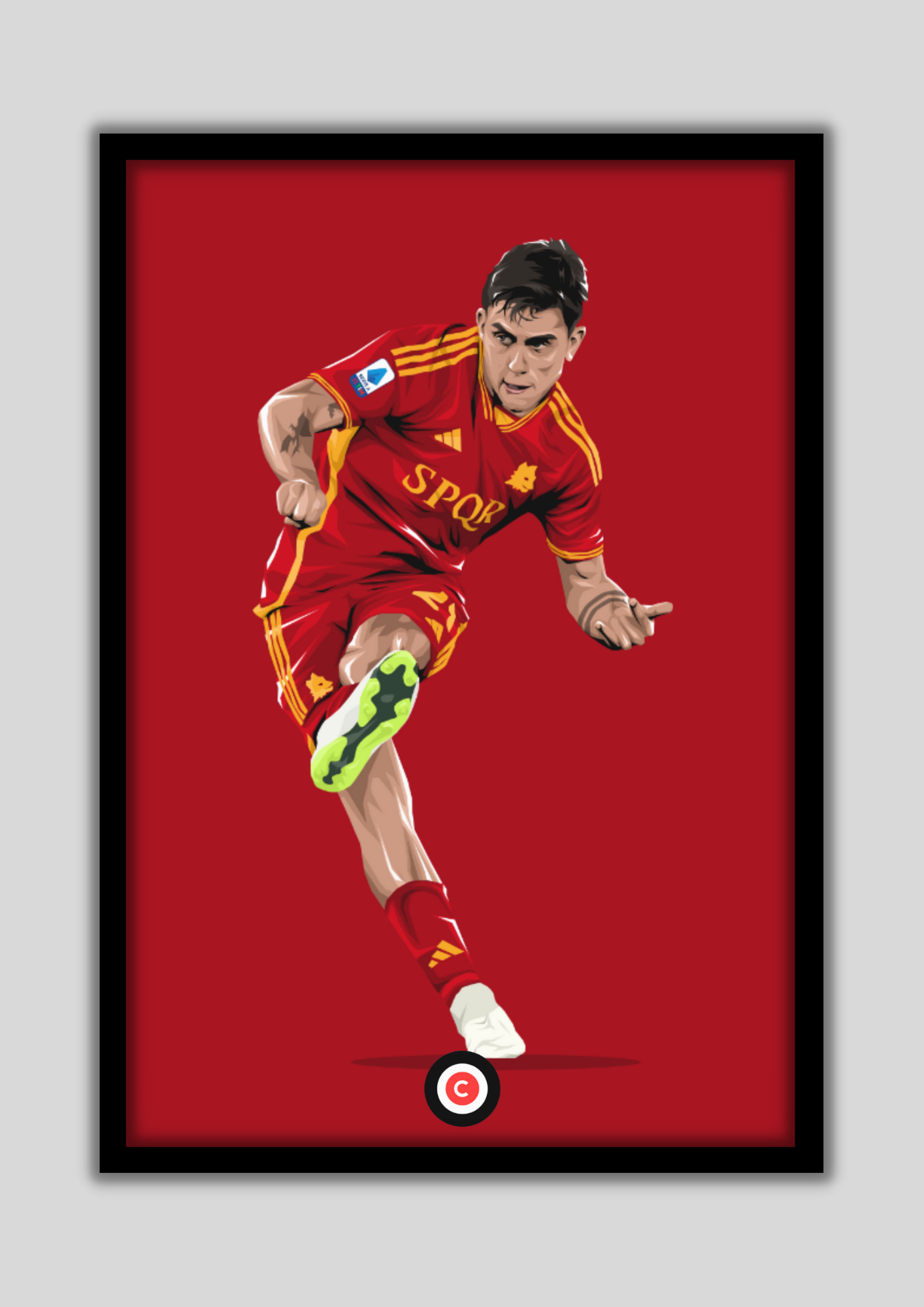 Dybala Prince of Rome- Roma - Premium from CatenaccioDesigns - Just €14.50! Shop now at CatenaccioDesigns