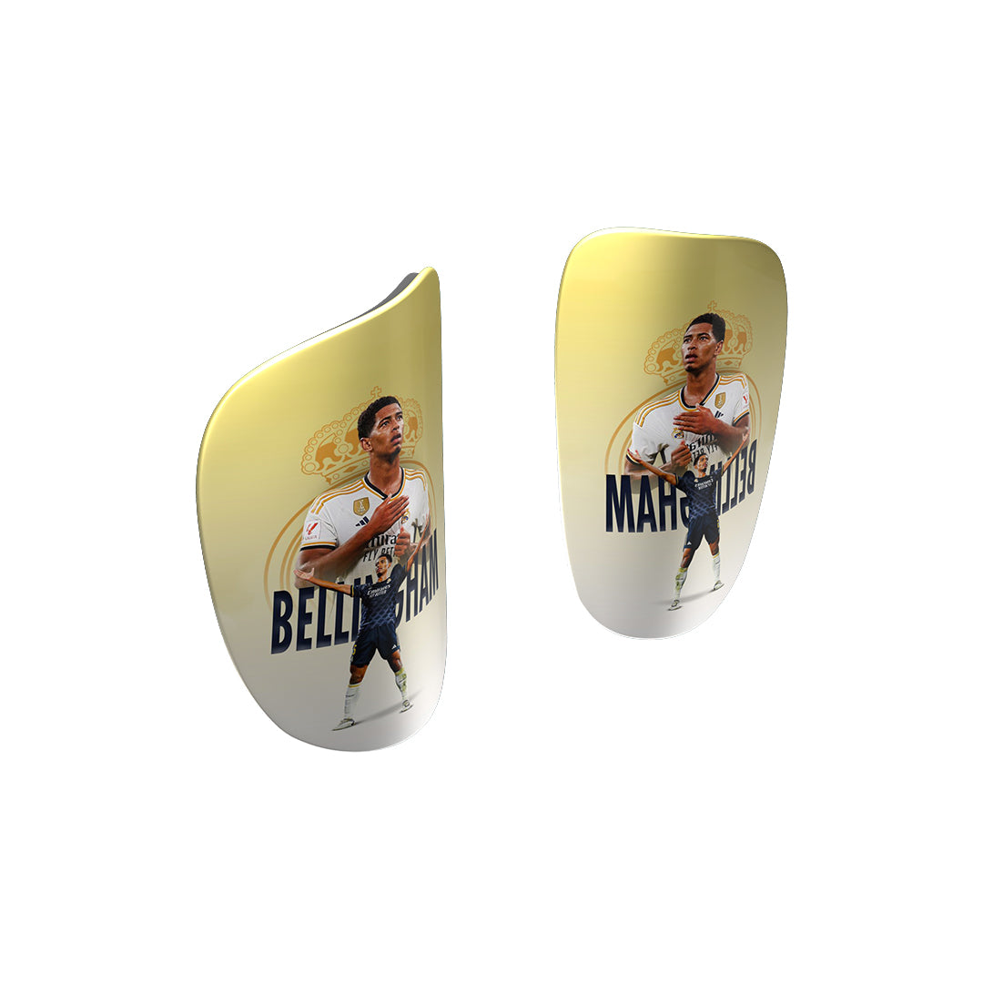 Carboprotect Bellingham Design Shinpads - Premium soccer shinguards from CarboProtect - Just €65! Shop now at CatenaccioDesigns
