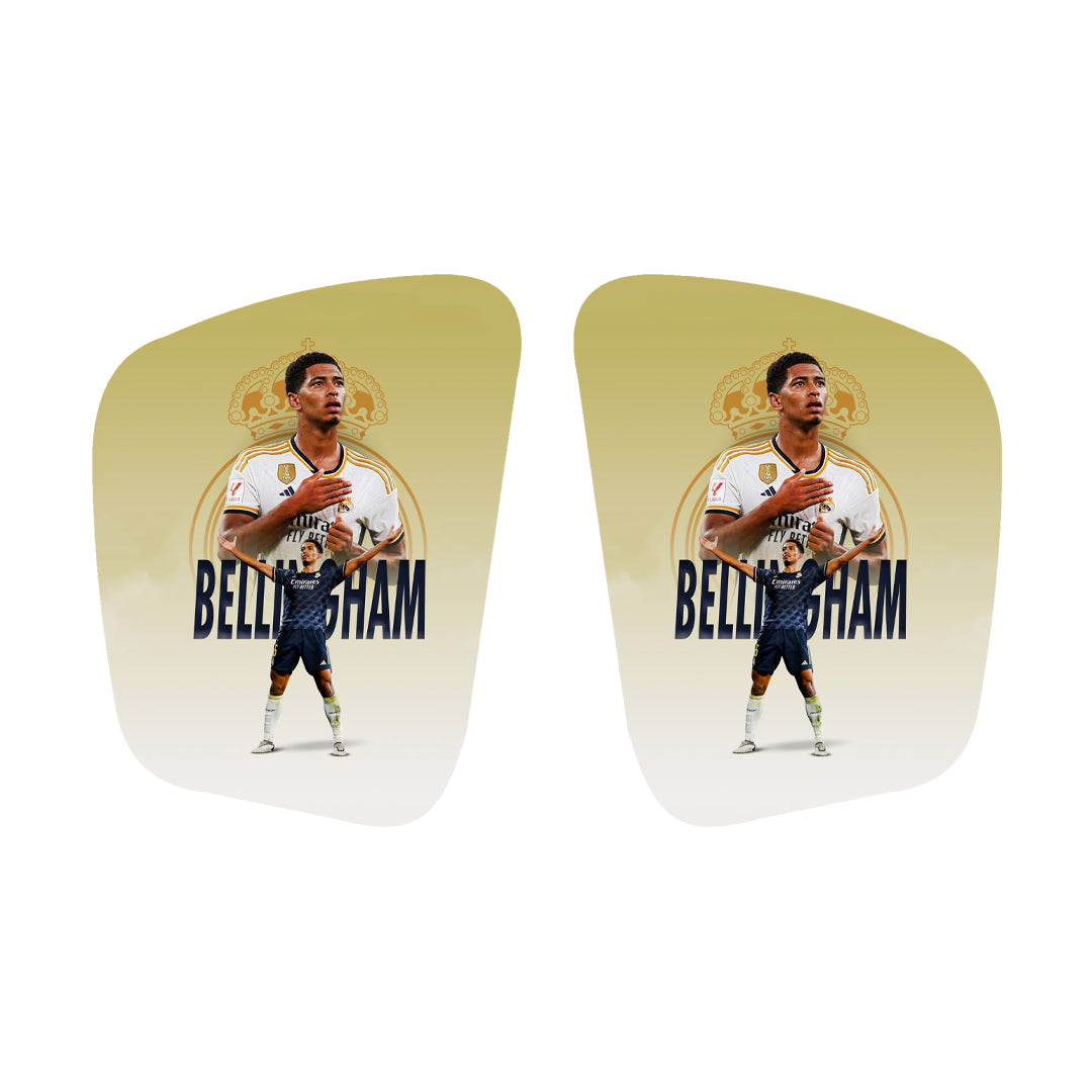 Carboprotect Bellingham Design Shinpads - Premium soccer shinguards from CarboProtect - Just €65! Shop now at CatenaccioDesigns