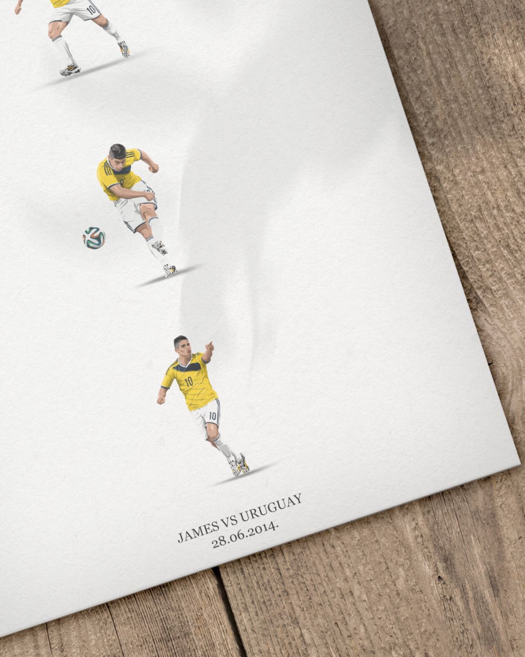 Moments of James Rodriguez's Goal vs Uruguay - FIFA World Cup 2014 - Colombia