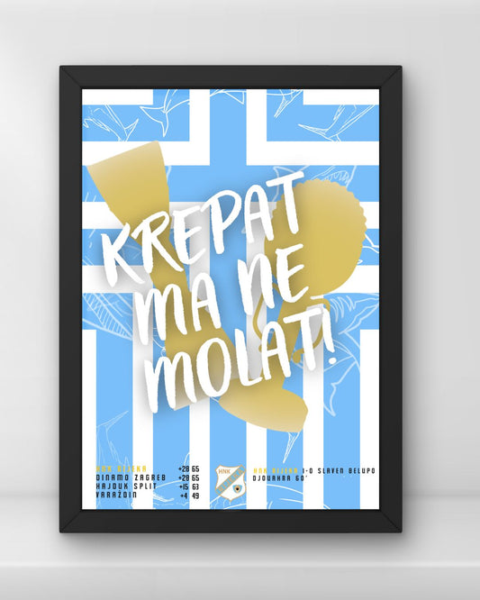 "Krepat ma ne molat" HNK Rijeka prvak 24/25 specijalna edicija - Premium Sports collectibles from CatenaccioDesigns - Just €14.50! Shop now at CatenaccioDesigns