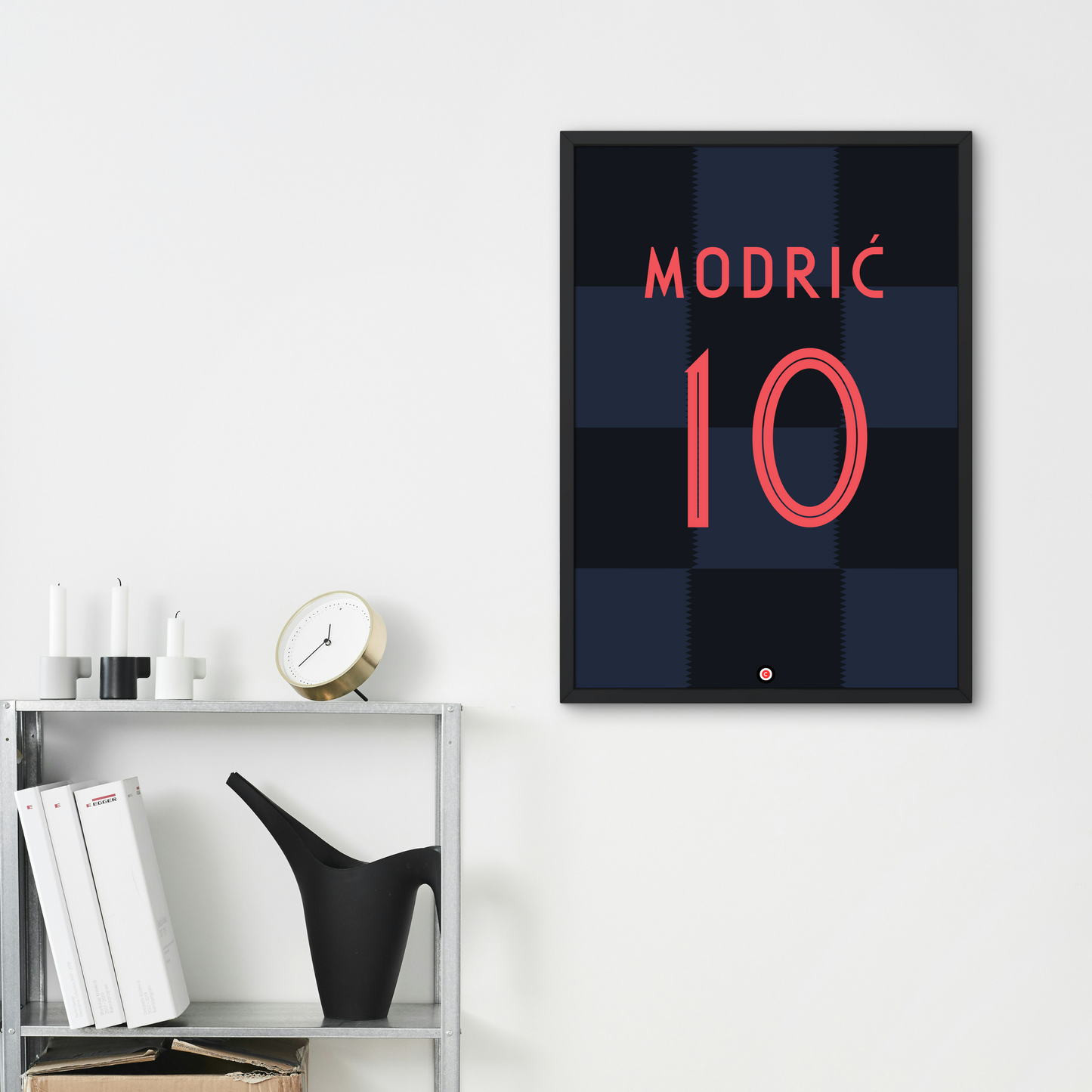 Luka Modrić Croatia WC 2018 Kit Poster - Premium Sports collectibles from CatenaccioDesigns - Just €14.50! Shop now at CatenaccioDesigns