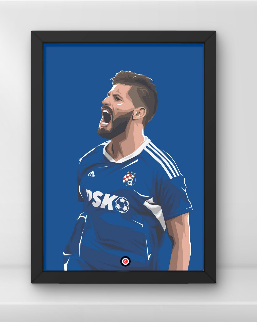 Bruno Petković Celebration- Dinamo Zagreb - Premium from CatenaccioDesigns - Just €14.50! Shop now at CatenaccioDesigns