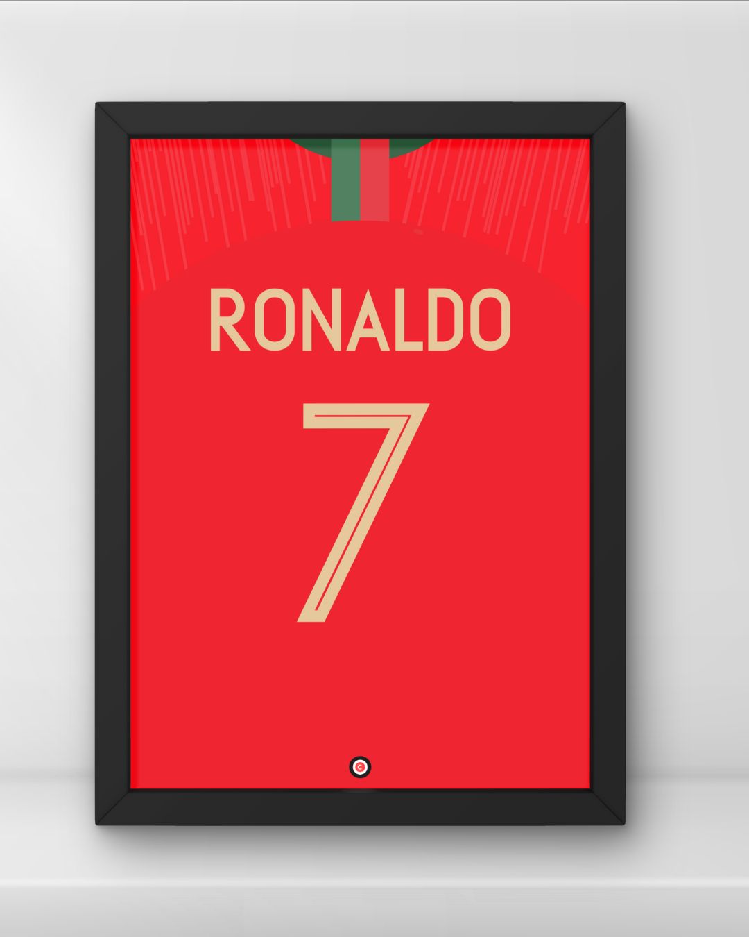 Cristiano Ronaldo World Cup 2018 Kit Poster - Premium Sports collectibles from CatenaccioDesigns - Just €14.50! Shop now at CatenaccioDesigns