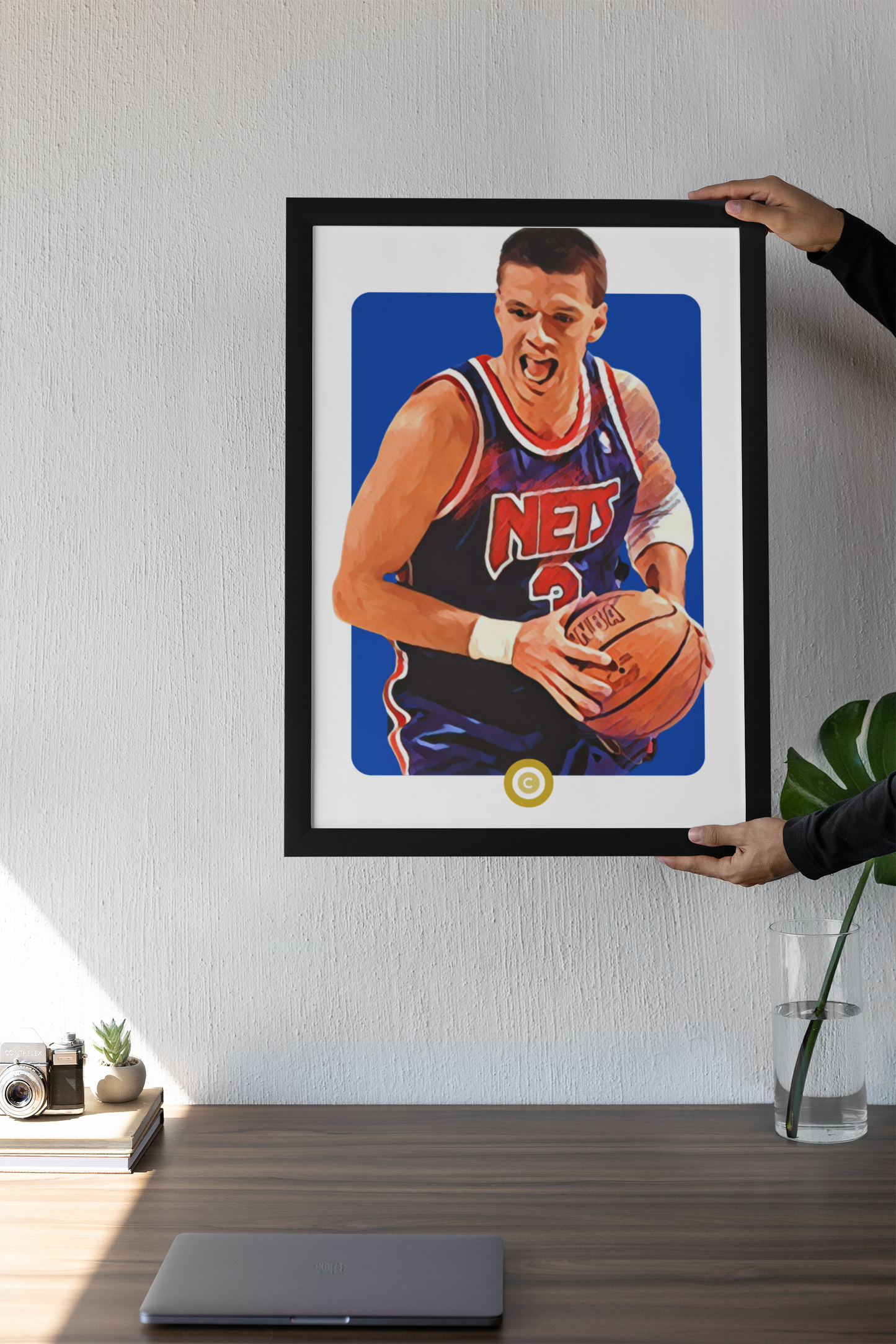Dražen Petrović Poster- Legends never die - Premium from CATENACCIO - Just €14.50! Shop now at CatenaccioDesigns