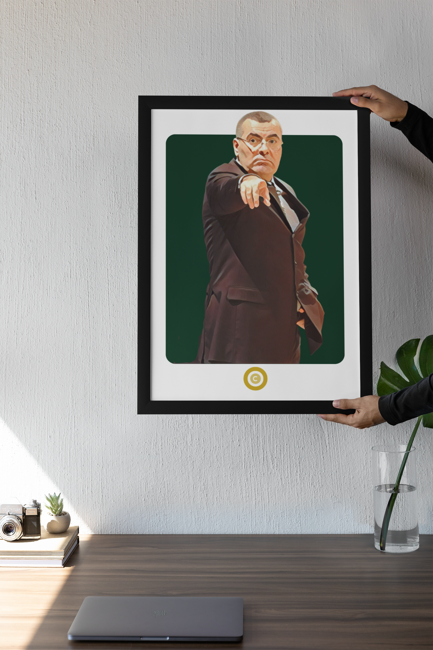 Jasmin Repeša Poster- Boss - Premium from CATENACCIO - Just €14.50! Shop now at CatenaccioDesigns