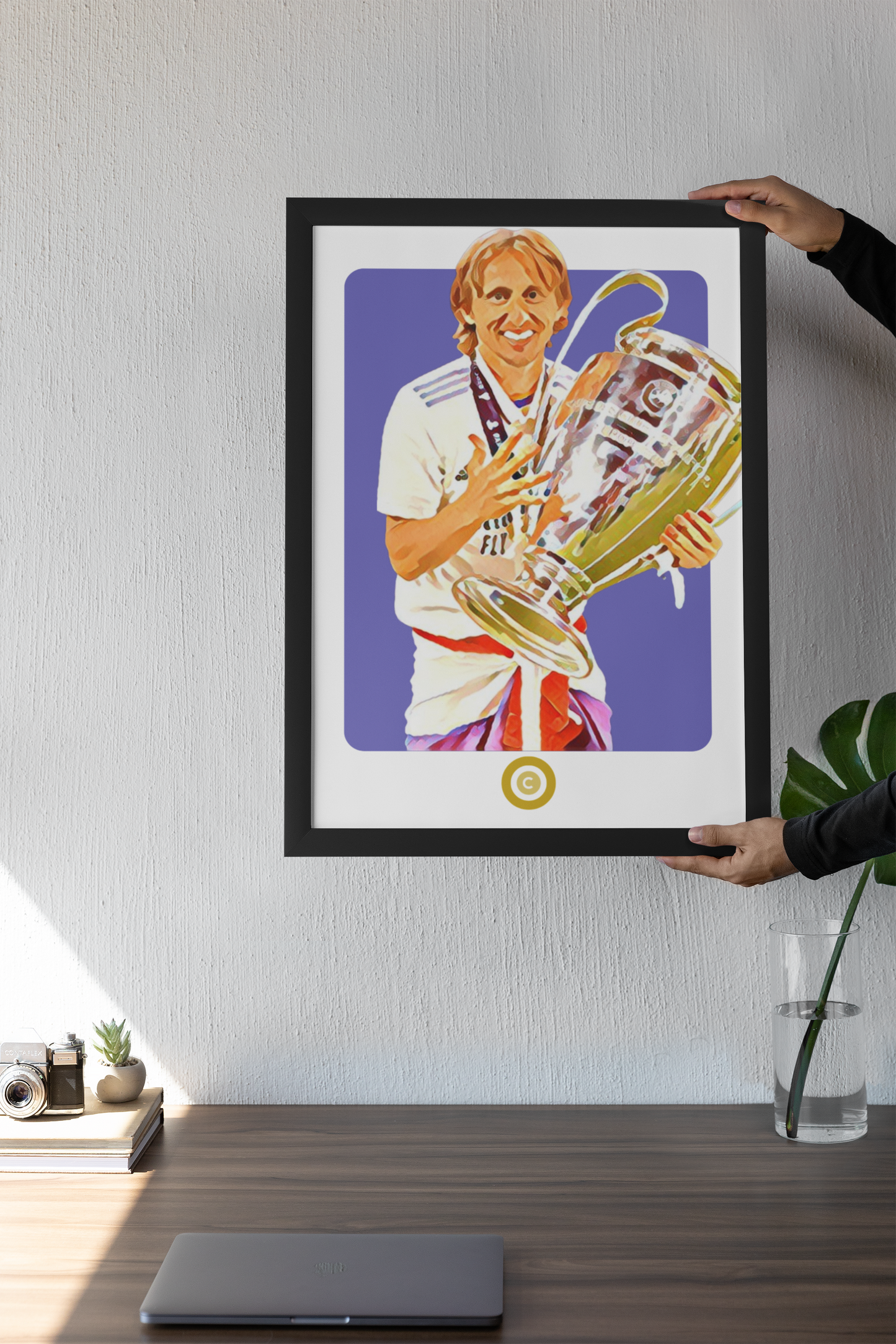 Luka Modrić- Fifth Champions league- Real Madrid - Premium from CATENACCIO - Just €14.50! Shop now at CatenaccioDesigns