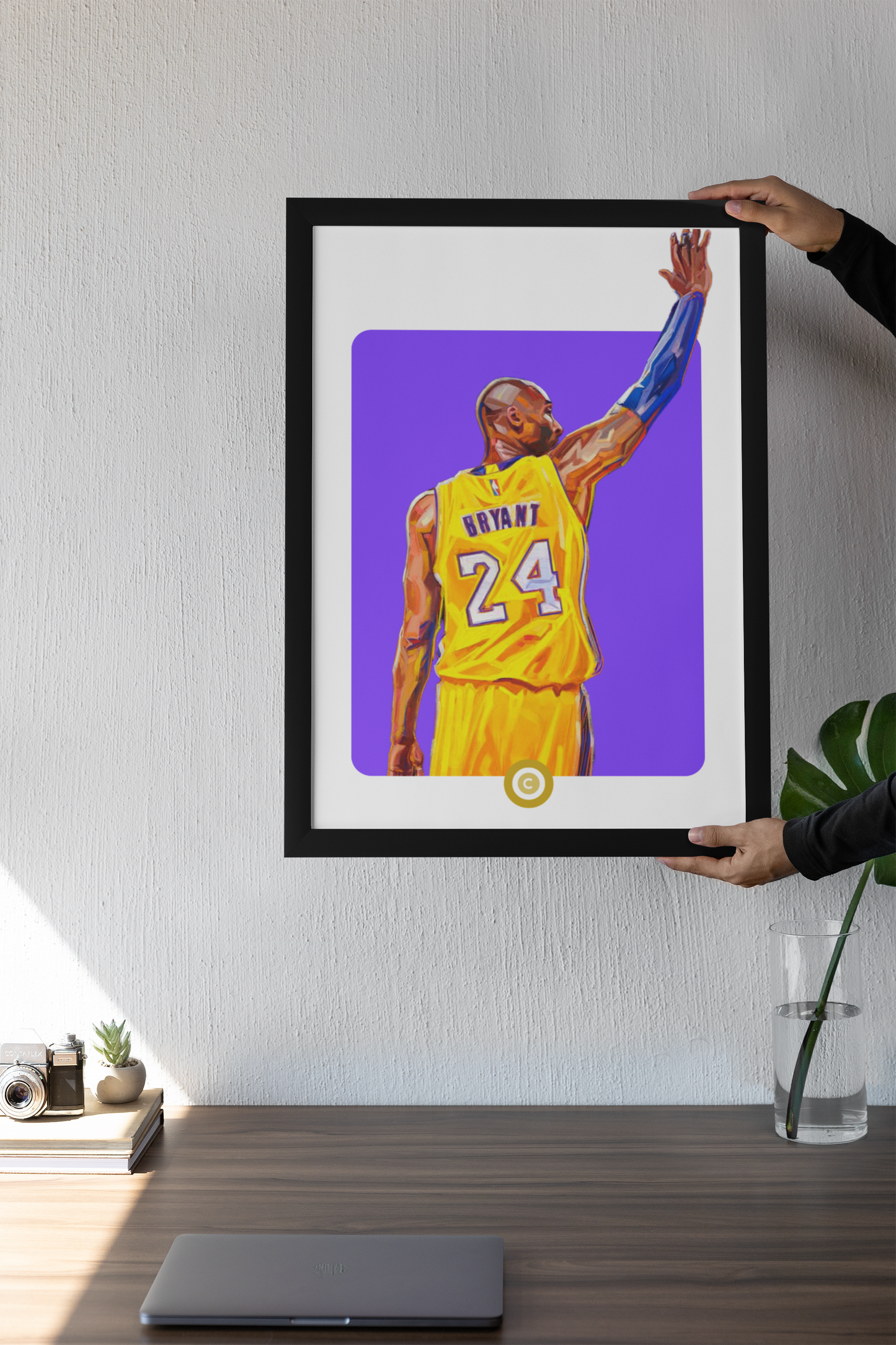 Kobe Bryant Poster- Mamba Out - Premium from CATENACCIO - Just €14.50! Shop now at CatenaccioDesigns