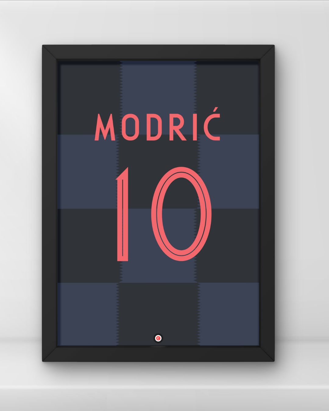 Luka Modrić Croatia WC 2018 Kit Poster - Premium Sports collectibles from CatenaccioDesigns - Just €14.50! Shop now at CatenaccioDesigns