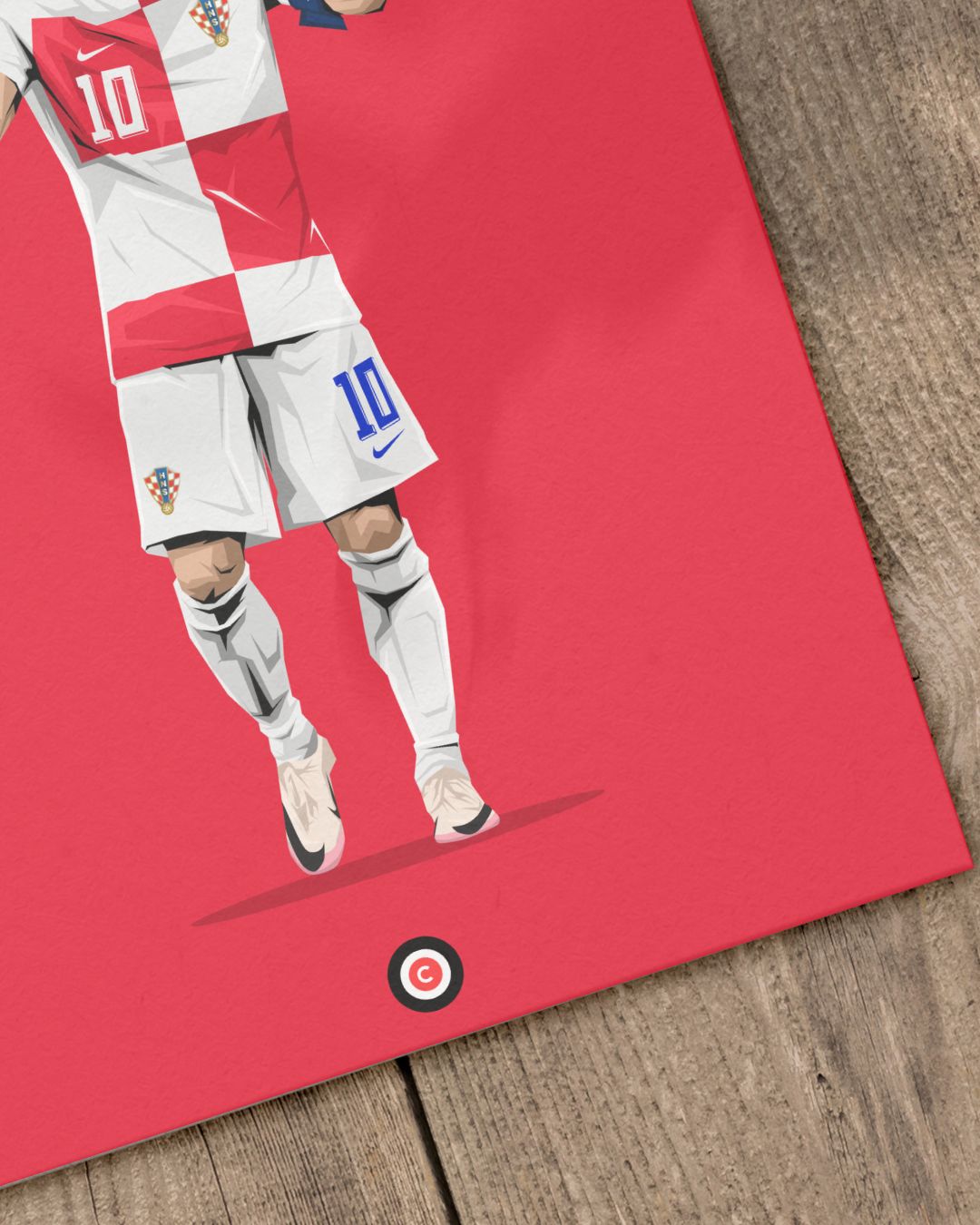 Luka Modrić celebration vs Italy- Euro 2024- Croatia - Premium from CatenaccioDesigns - Just €14.50! Shop now at CatenaccioDesigns