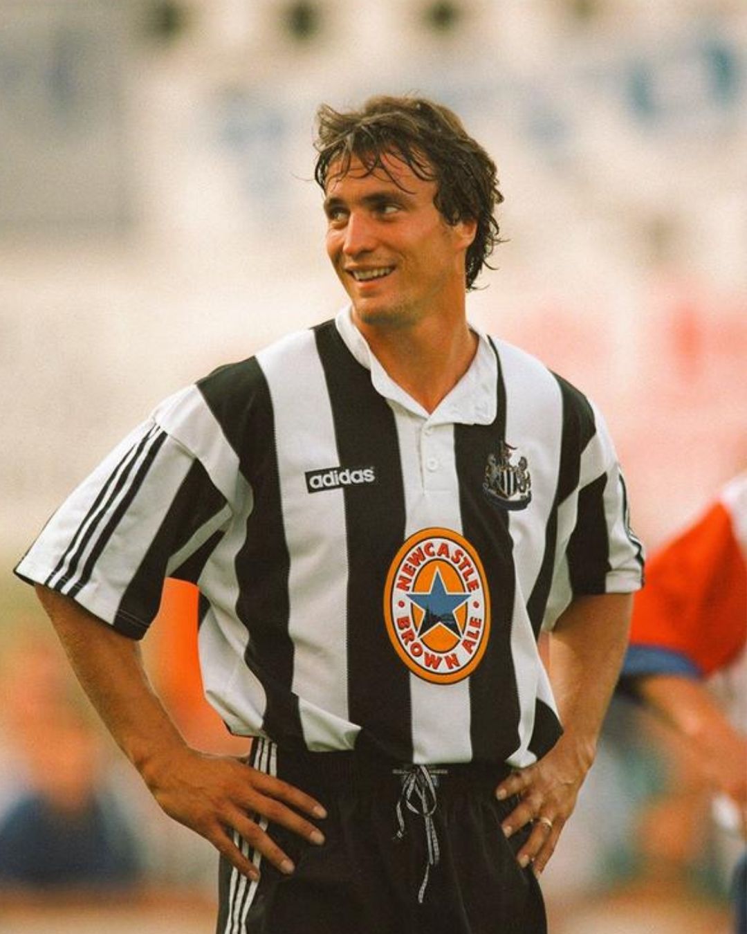 Newcastle United 95/96 (Home Kit) - Premium from CatenaccioDesigns - Just €60.99! Shop now at CatenaccioDesigns