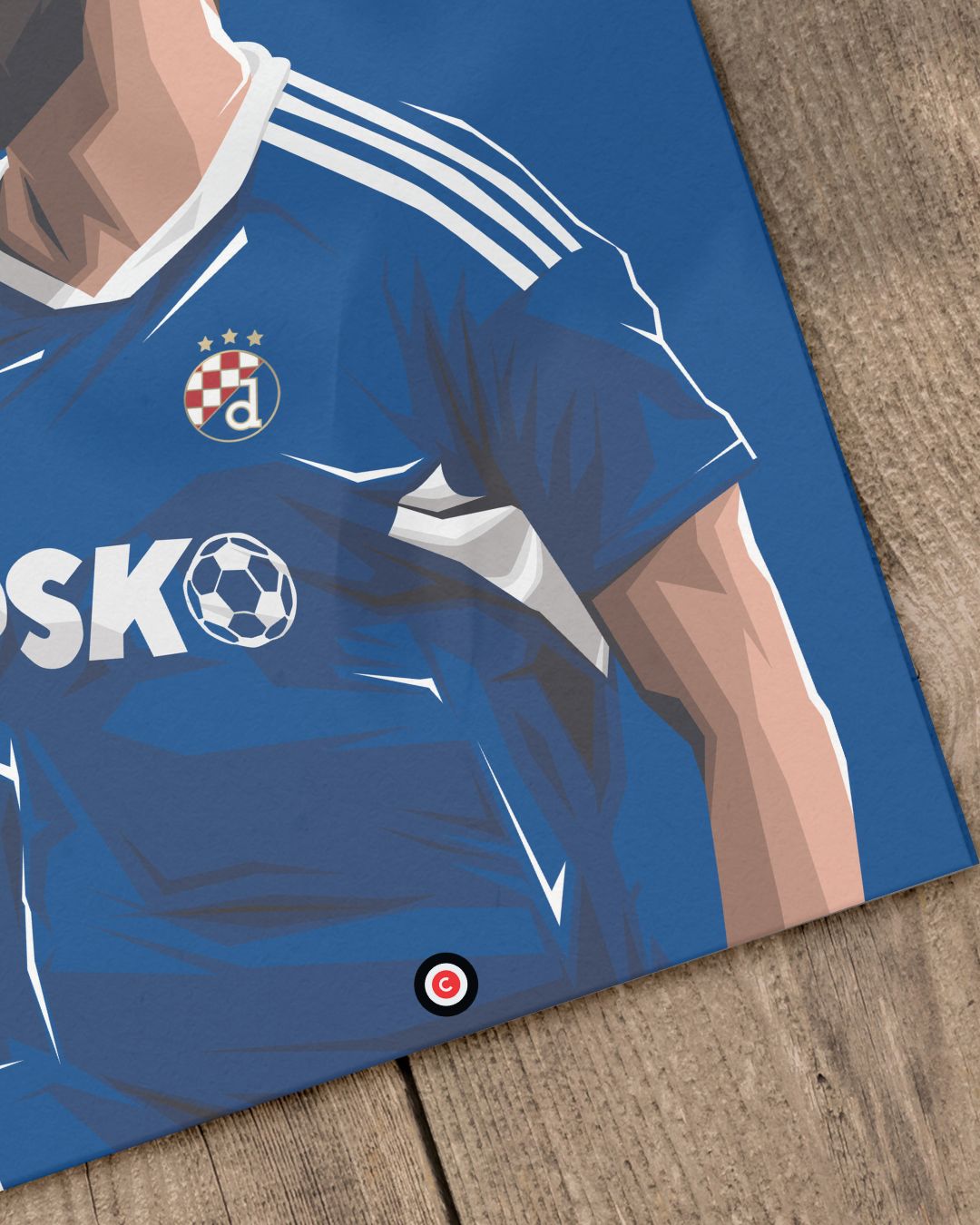 Bruno Petković Celebration- Dinamo Zagreb - Premium from CatenaccioDesigns - Just €14.50! Shop now at CatenaccioDesigns