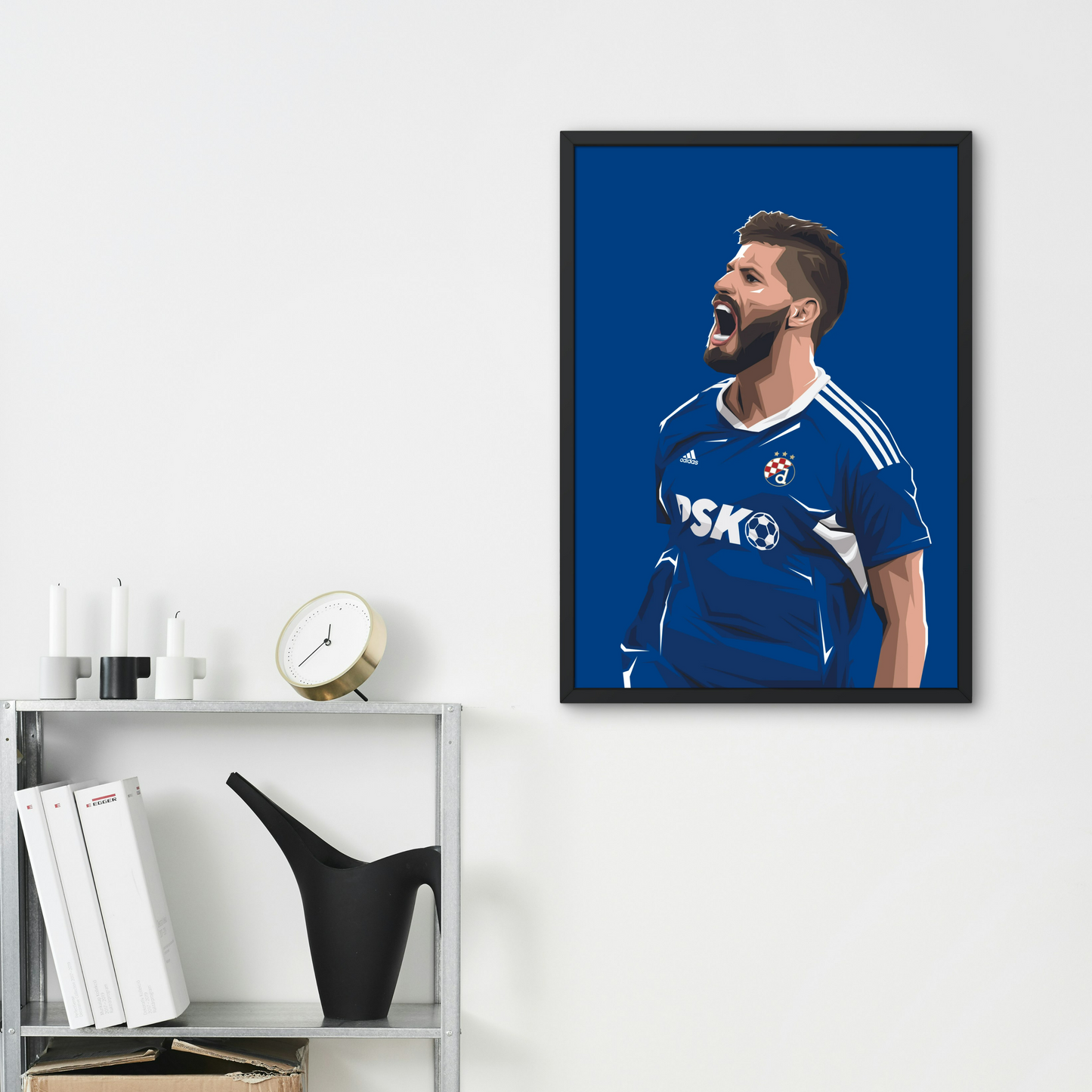 Bruno Petković Celebration- Dinamo Zagreb - Premium from CatenaccioDesigns - Just €14.50! Shop now at CatenaccioDesigns