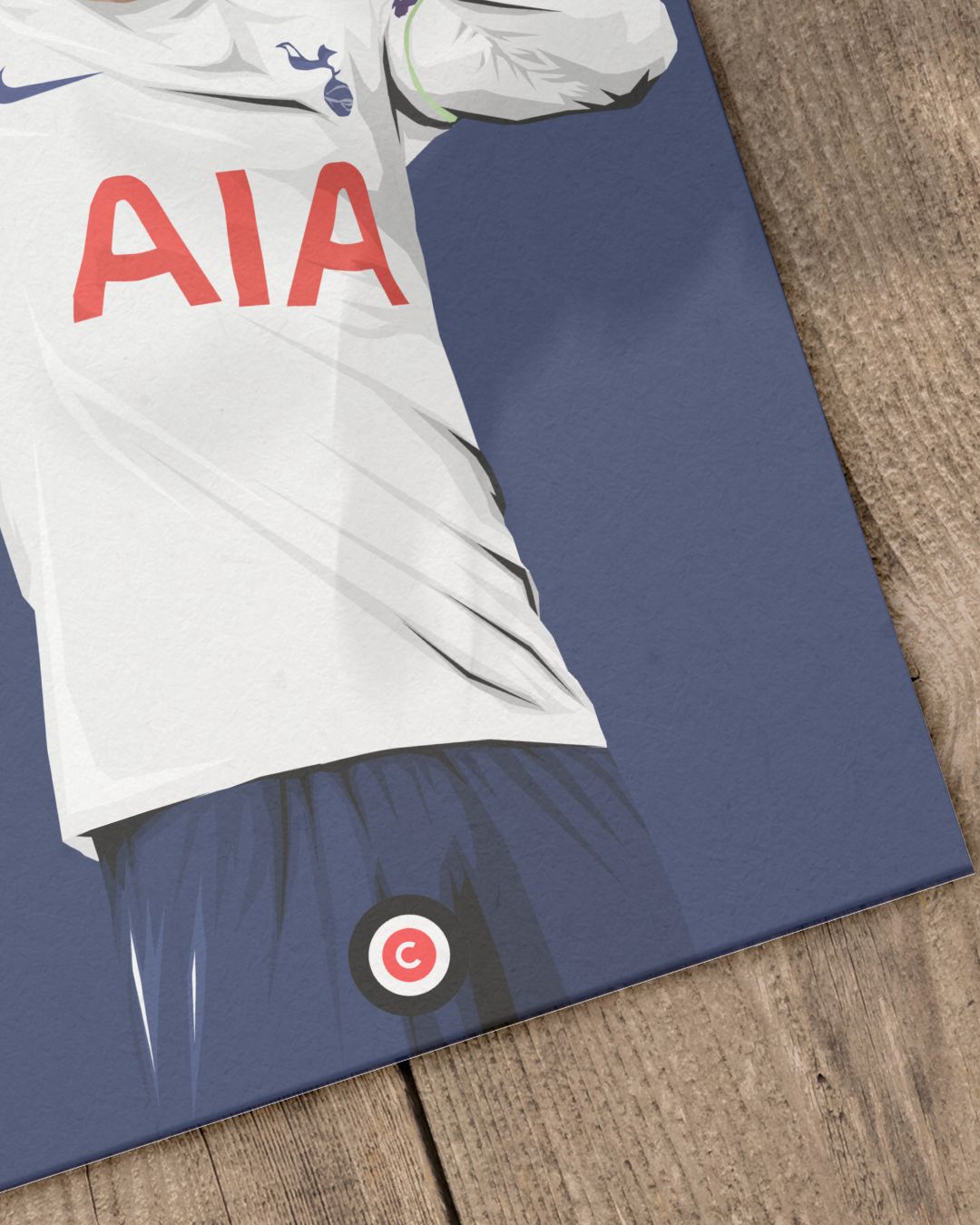 Heung-Min Son celebration- Player Print- Tottenham - Premium from CatenaccioDesigns - Just €14.50! Shop now at CatenaccioDesigns