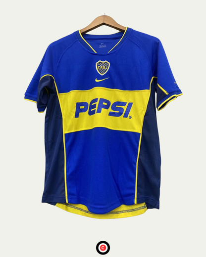 Boca Juniors 02/03 Home Kit - Premium  from CATENACCIO - Just €51.84! Shop now at CatenaccioDesigns