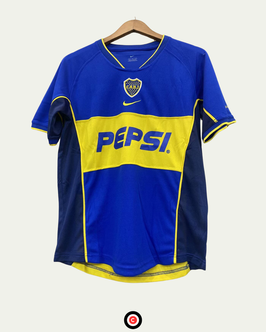 Boca Juniors 02/03 Home Kit - Premium  from CATENACCIO - Just €51.84! Shop now at CatenaccioDesigns