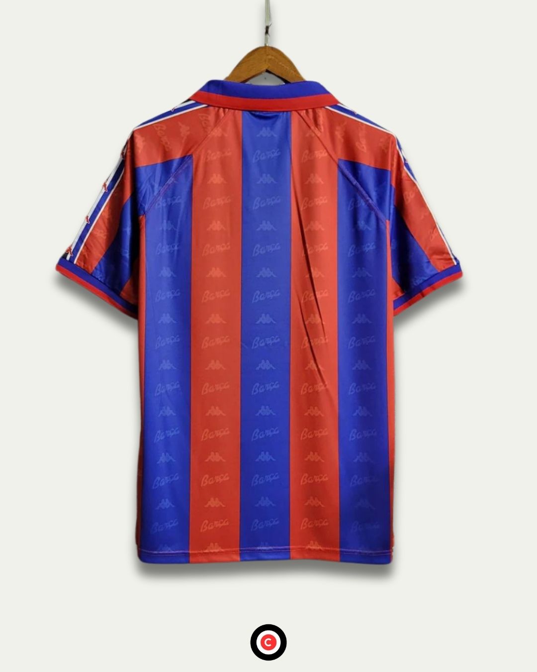 FC Barcelona 96/97 (Home Kit) - Premium  from CatenaccioDesigns - Just €39.64! Shop now at CatenaccioDesigns