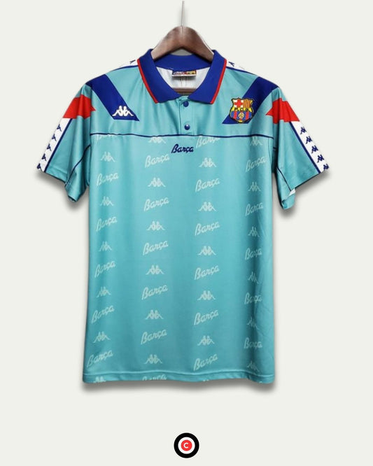 FC Barcelona 96/97 (Away Kit) - Premium  from CatenaccioDesigns - Just €39.64! Shop now at CatenaccioDesigns