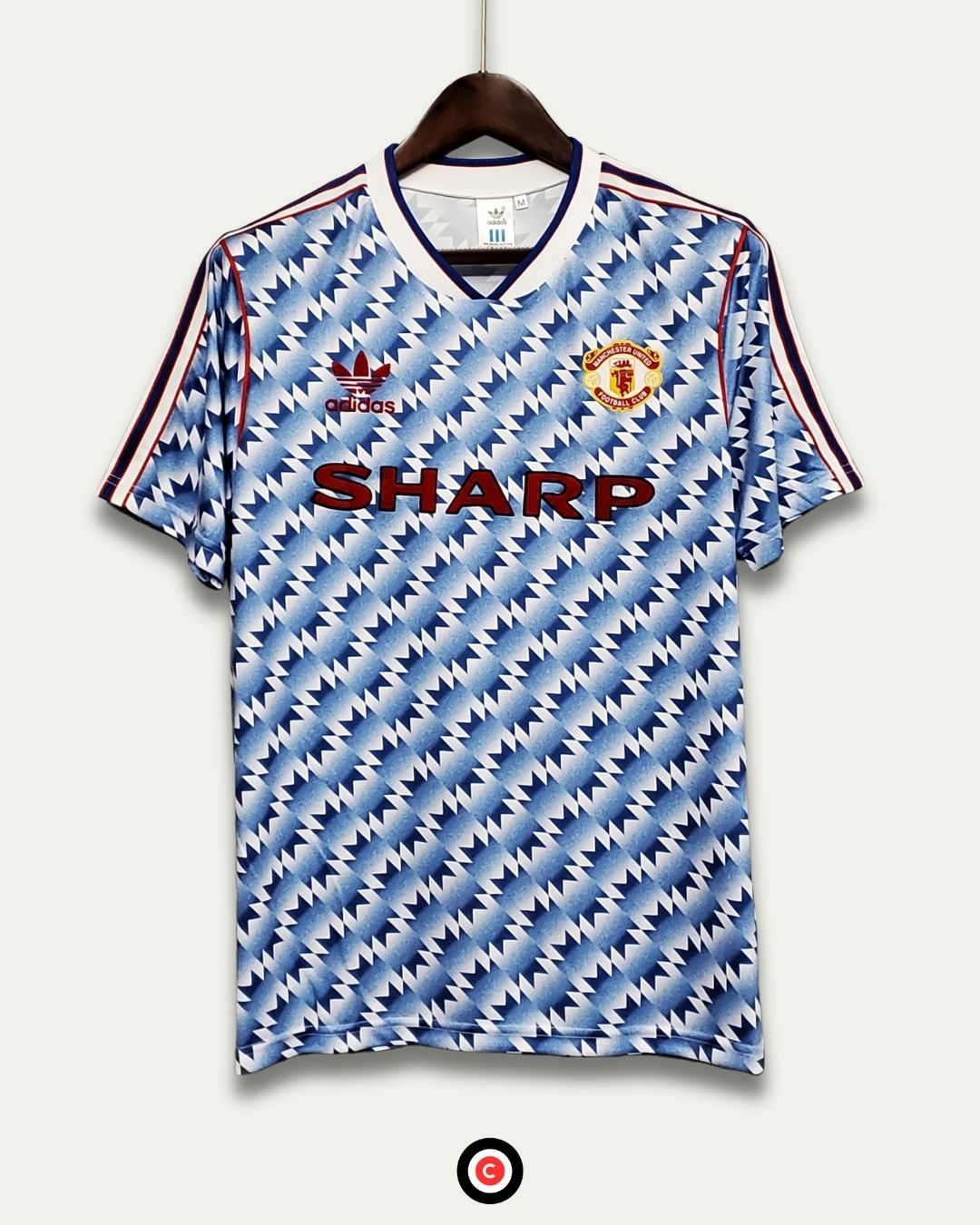 Manchester United 1990-1992 Away Kit - Premium  from CatenaccioDesigns - Just €39.64! Shop now at CatenaccioDesigns