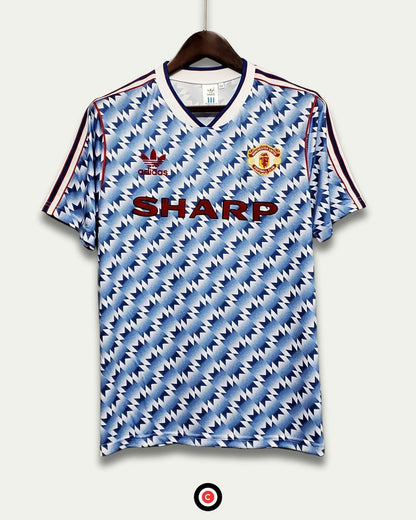 Manchester United 1990-1992 Away Kit - Premium  from CatenaccioDesigns - Just €39.64! Shop now at CatenaccioDesigns