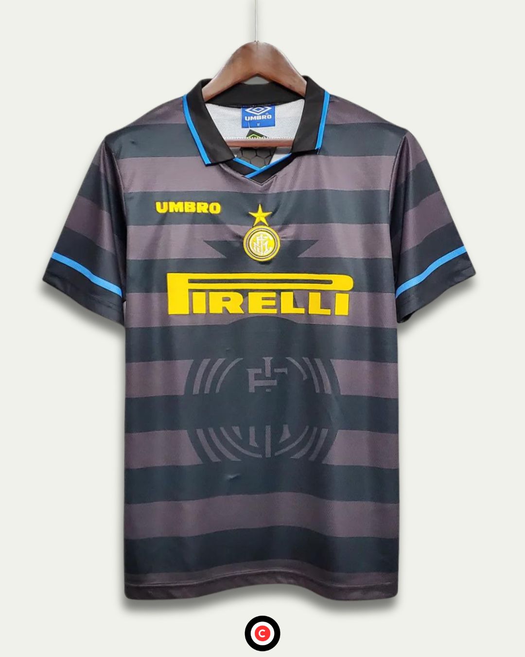 Inter Milan 97/98 (Third Kit) - Premium  from CatenaccioDesigns - Just €39.64! Shop now at CatenaccioDesigns