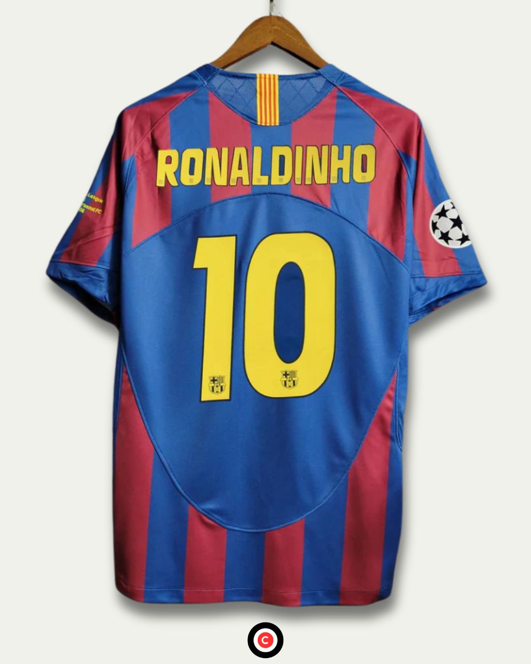 FC Barcelona 05/06 (Home Kit) - Premium  from CatenaccioDesigns - Just €39.64! Shop now at CatenaccioDesigns