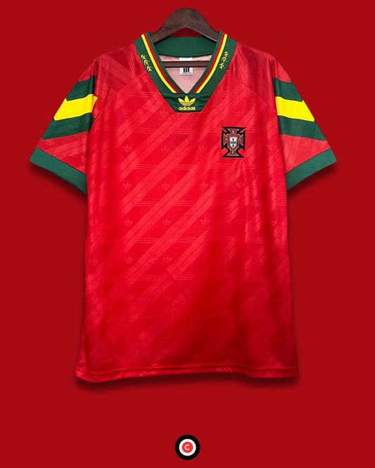 Portugal 92/94 Retro Home Kit - Premium  from CatenaccioDesigns - Just €60.99! Shop now at CatenaccioDesigns