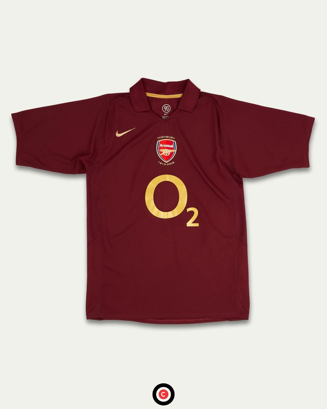 Arsenal 2005/06 (Home Kit) - Premium  from CatenaccioDesigns - Just €39.64! Shop now at CatenaccioDesigns